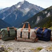 Travel Duffel Bag with Wet Pocket Shoe Compartment